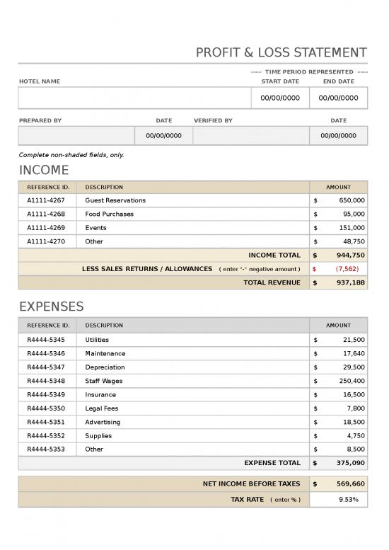 picture1_Spreadsheet For Expenses 33723 | Ic Hotel Profit And Loss Statement 11286