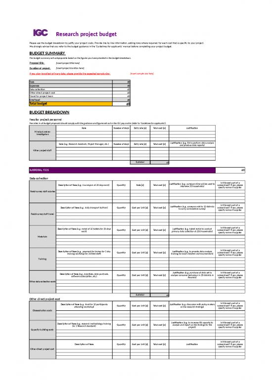 picture1_Spreadsheet For Expenses 33105 | Igc Project Budget Template June 2018