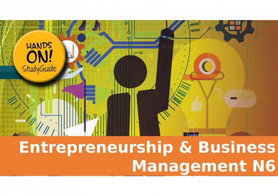 picture Business Power Point Slides 32176 | N6 Entrepreneurship Business Management