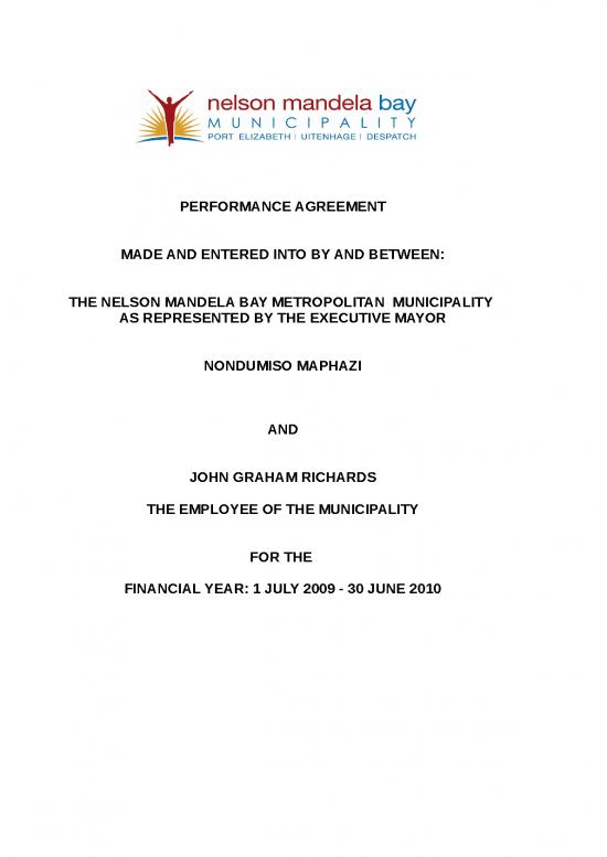 picture_Excel Sample Sheet 32969 | Npoww 2009 10 Performance Agreement   Municipal Manager