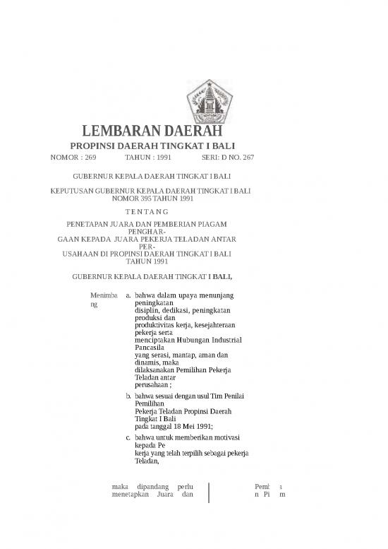 picture Piagam Kosong Word 33817 | Pergub 1991 395