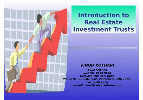 picture_Powerpoint Commercial Presentation Sample 32039 | Reits Presentation By Vinod Kothari