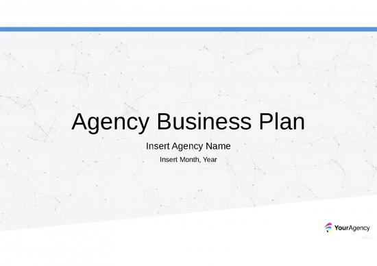 picture Powerpoint Executive Summary Template Ppt 32230 | Seoptimer Agency Business Plan Template