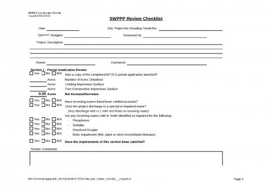 picture_Checklist Template Excel Free Download 31610 | Site Plan Review Checklist   Cloquet