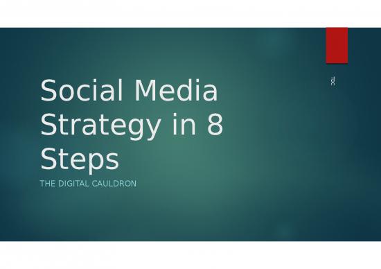 picture Powerpoint Marketing Plan 32027 | Social Media Strategy In 8 Steps 1