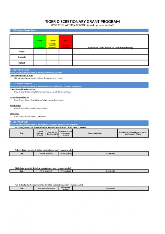 picture1_Budget List Template 32583 | Tiger Quarterly Report   Capital