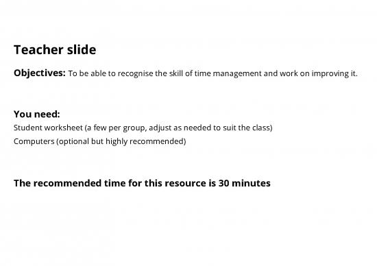 picture Time Management Power Point 31766 | Time Management 19