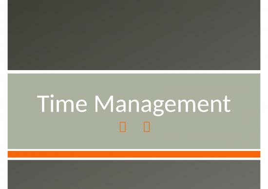 picture Time Management Power Point 32072 | Timemanagement1