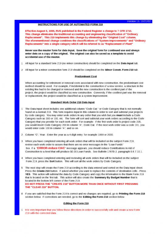 picture Download Form Excel 31693 | Uep Form 219 Single