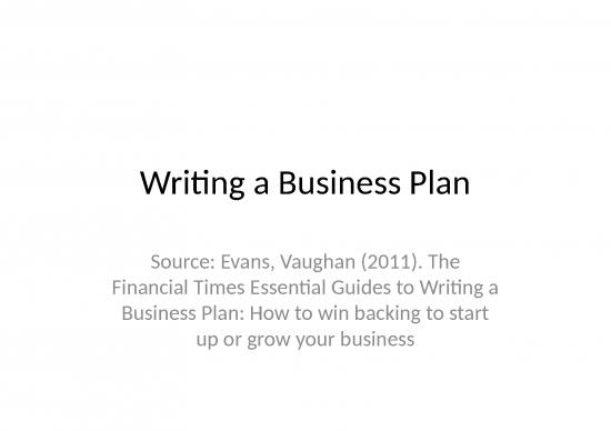 picture Business Power Point Slides 32025 | Writing A Business Plan