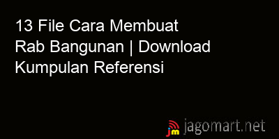 picture1 13 File Cara Membuat Rab Bangunan | Download Kumpulan Referensi picture 13 File Cara Membuat Rab Bangunan | Download Kumpulan Referensi