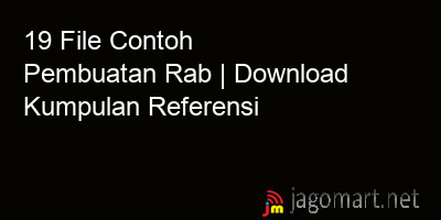 picture 19 File Contoh Pembuatan Rab | Download Kumpulan Referensi