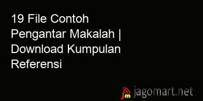 picture 19 File Contoh Pengantar Makalah | Download Kumpulan Referensi