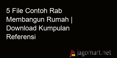 picture1 5 File Contoh Rab Membangun Rumah | Download Kumpulan Referensi picture 5 File Contoh Rab Membangun Rumah | Download Kumpulan Referensi