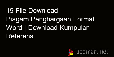 picture 19 File Download Piagam Penghargaan Format Word | Download Kumpulan Referensi