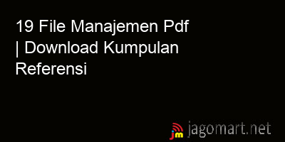 picture 19 File Manajemen Pdf | Download Kumpulan Referensi