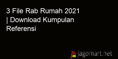 picture 3 File Rab Rumah 2021 | Download Kumpulan Referensi