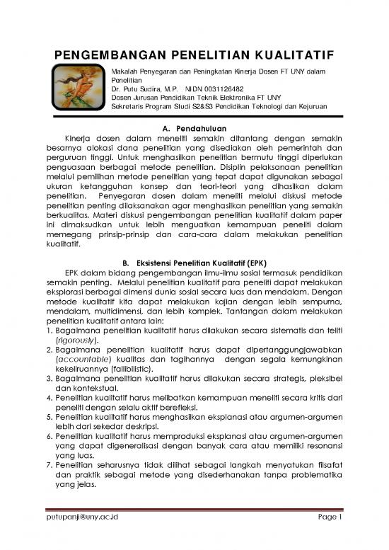 picture Makalah Penelitian Kualitatif 36037 | 077 Pengembangan Penelitian Kualitatif