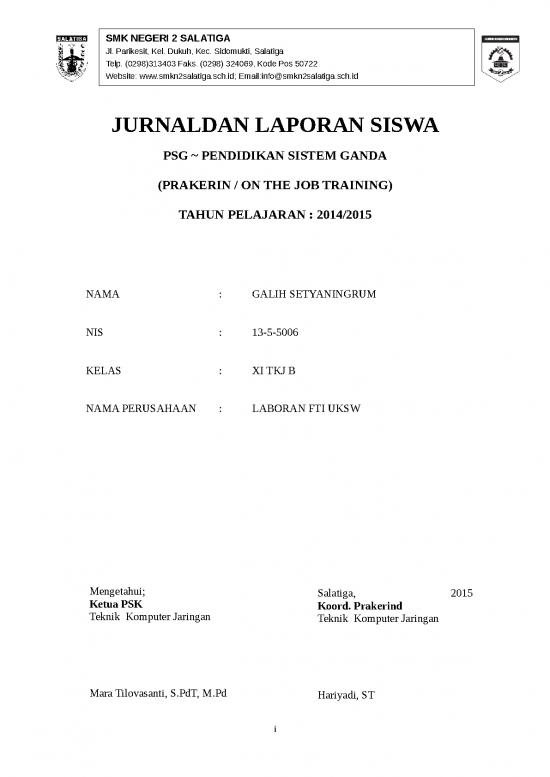 picture Contoh Laporan Psg Smk 34646 | 12 Galih Setyaningrum picture Contoh Laporan Psg Smk 34646 | 12 Galih Setyaningrum