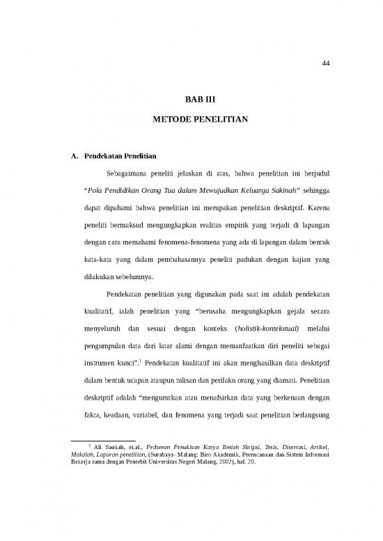 picture Contoh Makalah Metode Penelitian 35461 | Bab Iii Skripsi Arif