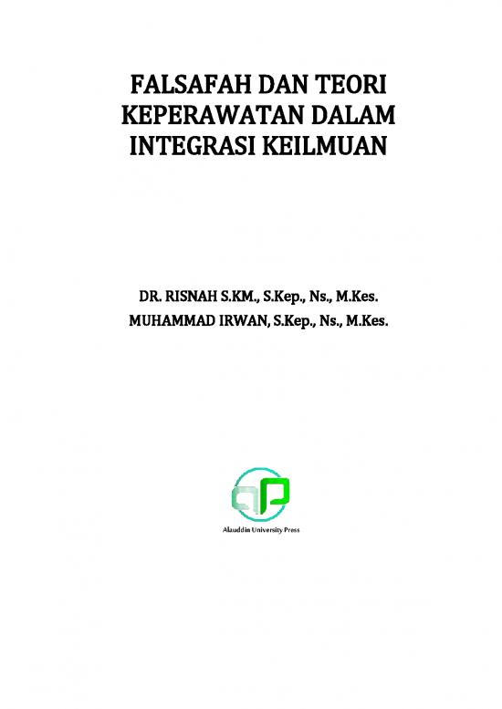 picture1_Ekonomi Pdf 35475 | Buku Falsafah Dan Teori  Keperawatan Dalam Integrasi Keilmuan Ok