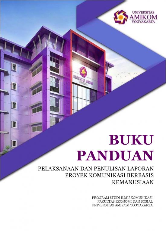 Komunikasi Pdf 36251 | Buku Panduan Prodi Program Proyek Komunikasi ...