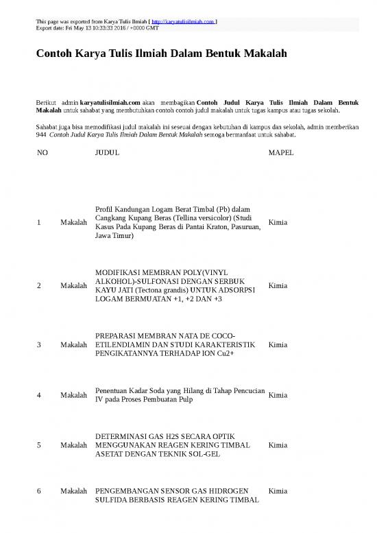 picture Contoh Makalah Ilmiah 35217 | Contoh Karya Tulis Ilmiah Dalam Bentuk Makalah picture Contoh Makalah Ilmiah 35217 | Contoh Karya Tulis Ilmiah Dalam Bentuk Makalah