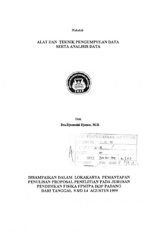 picture Makalah Penelitian Kualitatif 35779 | Djusmaini Djamas 725 99