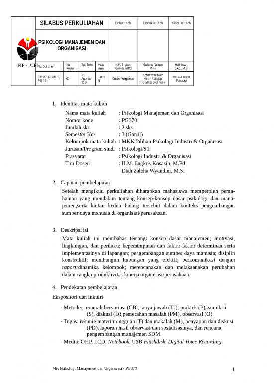 picture Organisasi Dan Manajemen Perusahaan Industri 35418 | Fip Upi Silabus Psi 74 Re 00 Manor picture Organisasi Dan Manajemen Perusahaan Industri 35418 | Fip Upi Silabus Psi 74 Re 00 Manor