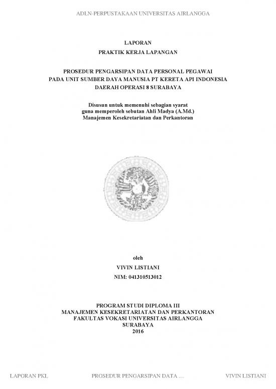 picture Laporan Kerja Praktik Lapangan Id 34781 | Fv Mpk 40 16 Lis P Min
