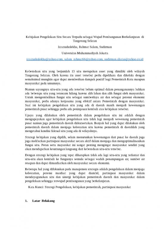 picture_Izzatusholekha, Rahmat Salam, Sudirman Fullpaper Situ