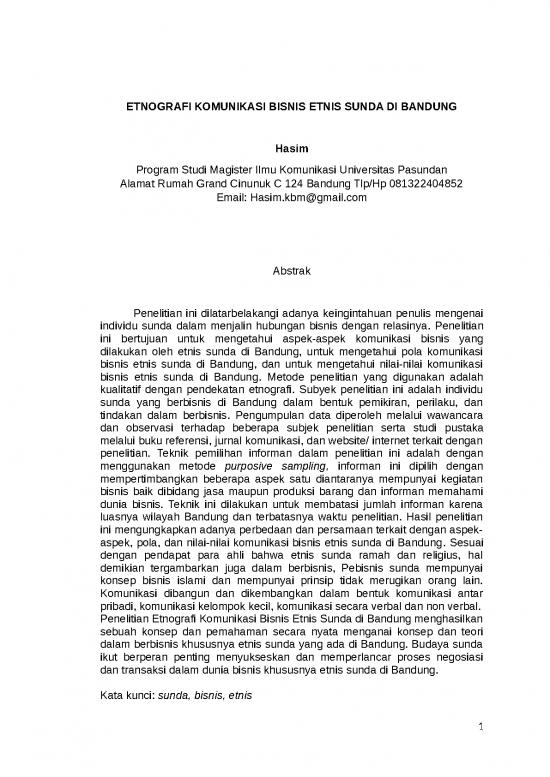 picture_Contoh Penelitian Kualitatif Ilmu Komunikasi 35810 | Jurnal Etnografi Komunikasi Bisnis Etnis Sunda Di Bandung Hasim