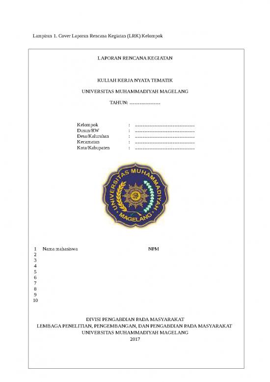 picture Contoh Laporan Penelitian 35577 | Lampiran Kkn Tematik1 picture Contoh Laporan Penelitian 35577 | Lampiran Kkn Tematik1