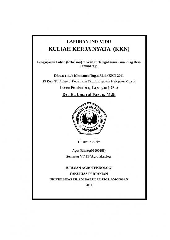 picture Laporan Kkn Id 35511 | Laporan Individu Agus Rianto picture Laporan Kkn Id 35511 | Laporan Individu Agus Rianto