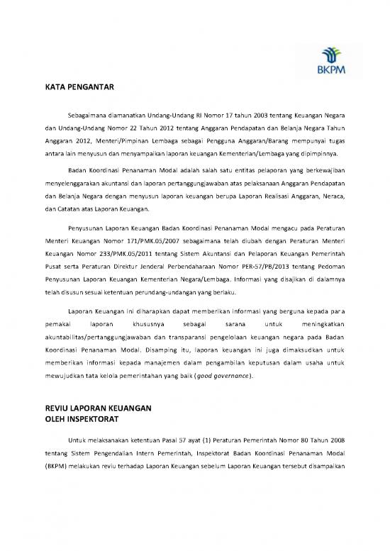 picture Laporan Keuangan Pdf 34155 | Laporan Keuangan Bkpm 2009   2013
