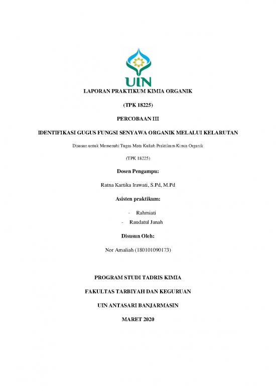picture1_Laporan Praktikum Pdf 34493 | Nor Amaliah Praktikum Kimia Organik Iii
