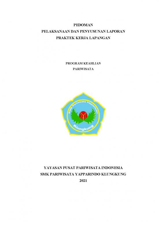 picture Presentasi Usaha 34827 | Pedoman Pkl Smk Pariwisata Yapparindo Final Sah 1