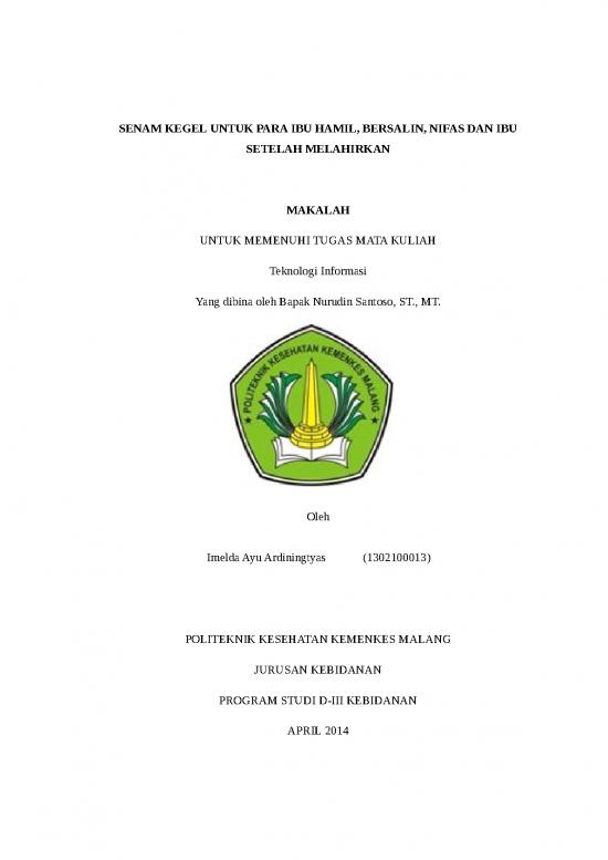 picture1_Makalah Tentang Teknologi Informasi 35200 | Senam Kegel