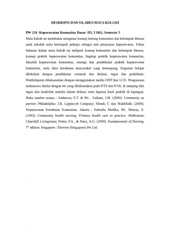 picture_Company Presentation Template 35924 | Silabus Keperawatan Komunitas Dasar