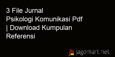 picture 3 File Jurnal Psikologi Komunikasi Pdf | Download Kumpulan Referensi