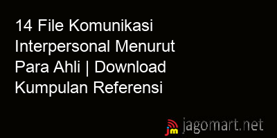 picture 14 File Komunikasi Interpersonal Menurut Para Ahli | Download Kumpulan Referensi