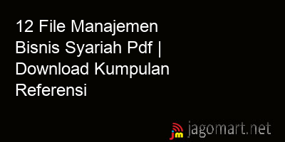 picture1 12 File Manajemen Bisnis Syariah Pdf | Download Kumpulan Referensi picture 12 File Manajemen Bisnis Syariah Pdf | Download Kumpulan Referensi