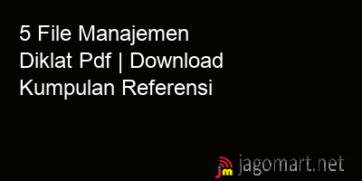 picture 5 File Manajemen Diklat Pdf | Download Kumpulan Referensi