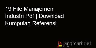 picture 19 File Manajemen Industri Pdf | Download Kumpulan Referensi