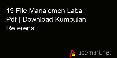 picture 19 File Manajemen Laba Pdf | Download Kumpulan Referensi
