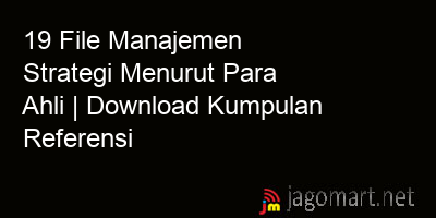 picture 19 File Manajemen Strategi Menurut Para Ahli | Download Kumpulan Referensi