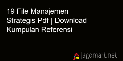 picture 19 File Manajemen Strategis Pdf | Download Kumpulan Referensi