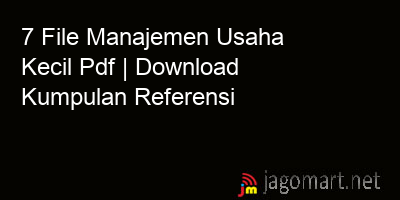 picture1 7 File Manajemen Usaha Kecil Pdf | Download Kumpulan Referensi picture 7 File Manajemen Usaha Kecil Pdf | Download Kumpulan Referensi