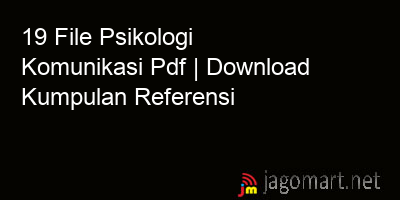 picture 19 File Psikologi Komunikasi Pdf | Download Kumpulan Referensi