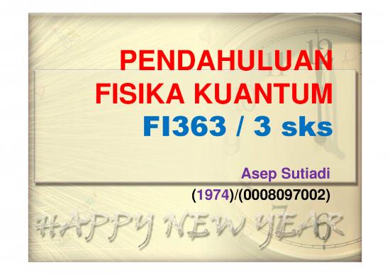 picture Fisika Modern Pdf 38394 | 00pendahuluan Fisika Kuantumx